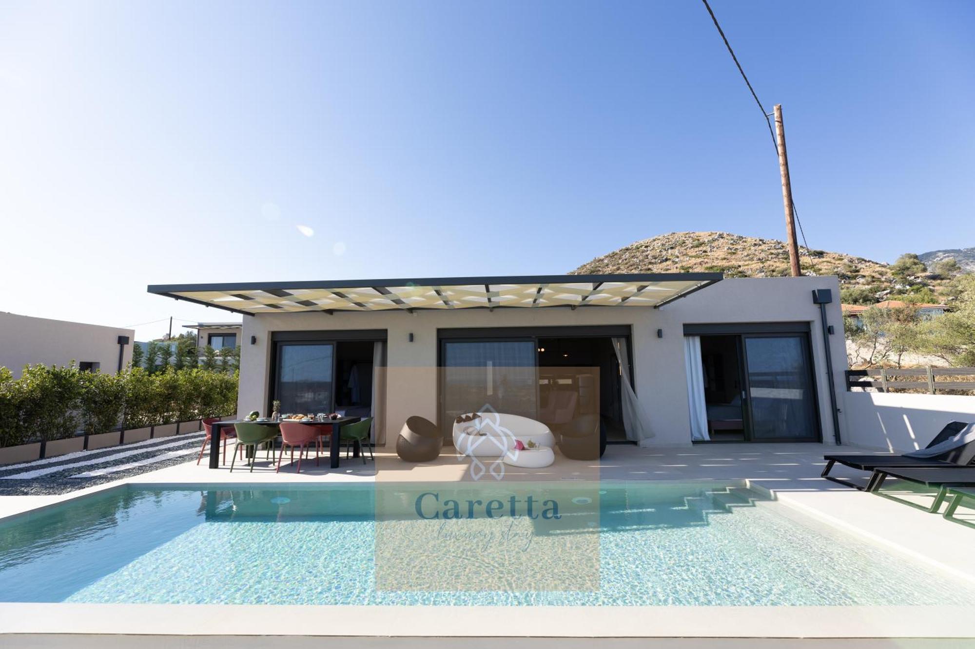 Gem Villas Luxury Sea View Karavádosz Kültér fotó