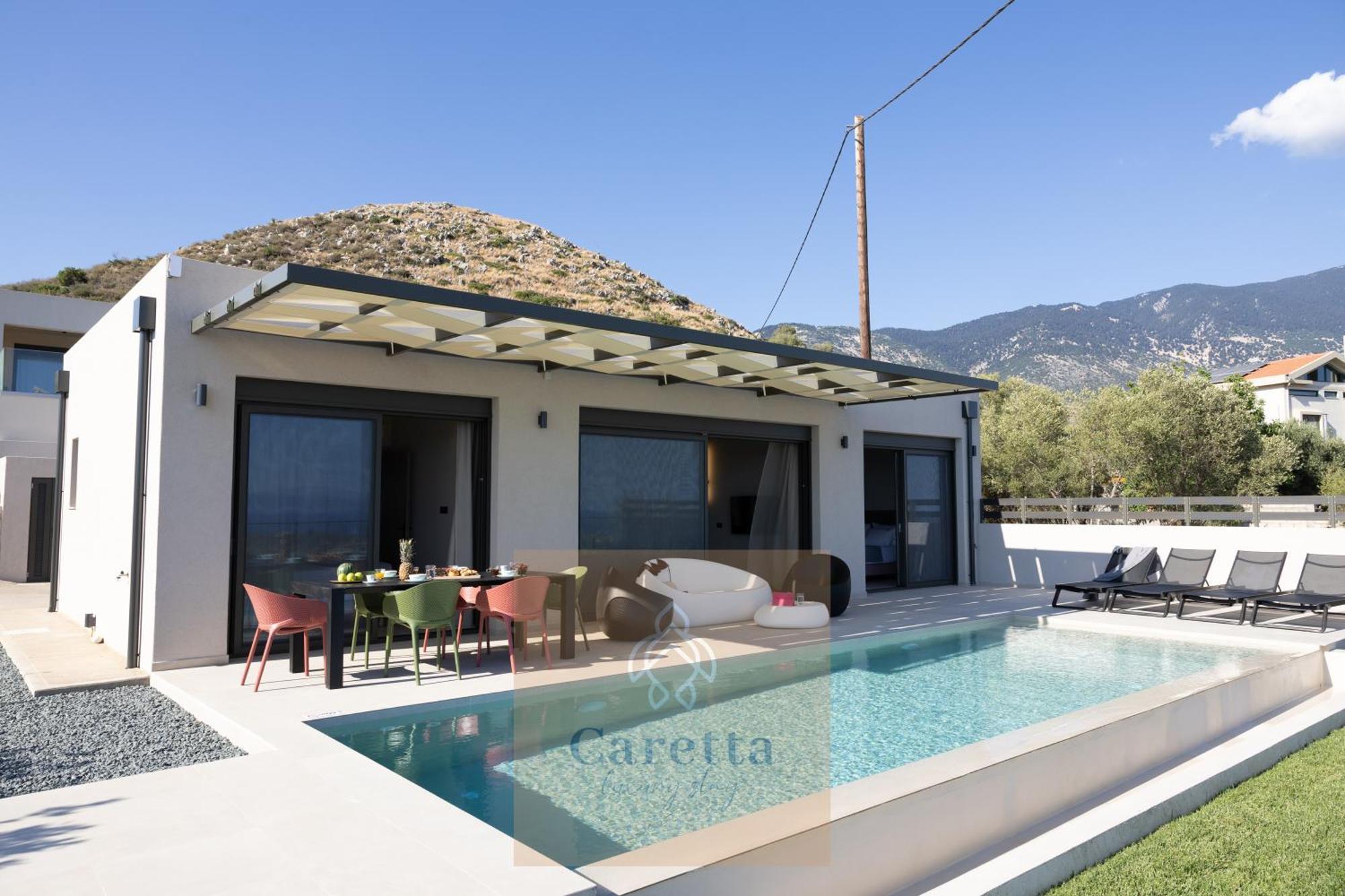 Gem Villas Luxury Sea View Karavádosz Kültér fotó