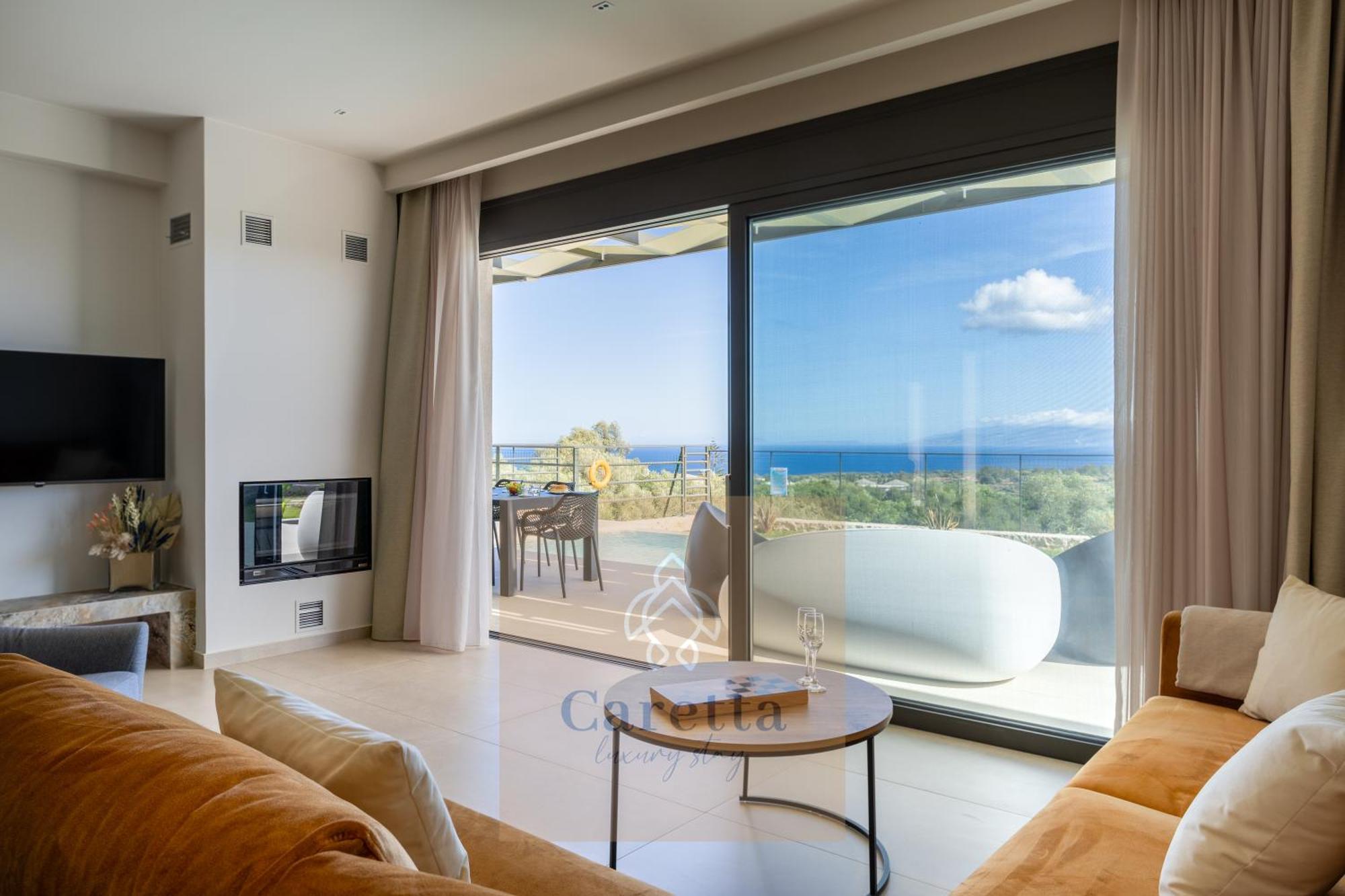 Gem Villas Luxury Sea View Karavádosz Kültér fotó